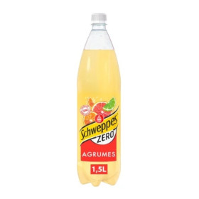 1,5L Schweppes agrumes Zéro