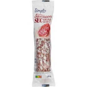 Saucisson Pur Porc simpl 200g Saucisson Pur Porc simpl 200g