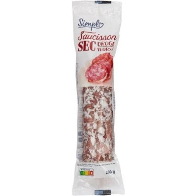 Saucisson Pur Porc simpl 200g