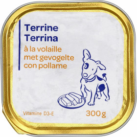 300g barquette terrine volaille - chien- Simpl 300g barquette terrine volaille - chien- Simpl