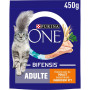 450g croquettes poulet One adulte    - chat - Purina