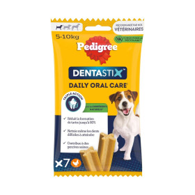 110g - 7x  Dentastix  petit  5 a 10kg   - chien - Pedigree