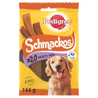 144g - 20x Schmackos multi mix  - chien - Ultima