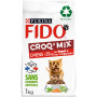 1kg croquettes Fido croq'mix bœuf  ( -25kg)    - chien - Purina