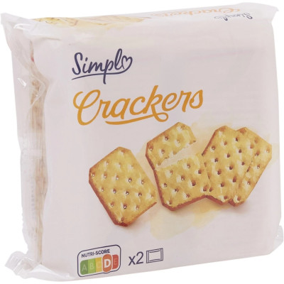 2x 100g crackers salés Simpl
