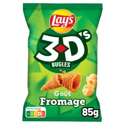 85g 3D's bugles Lay's gout fromage