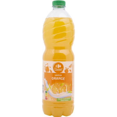 2L boisson orange Carrefour Classic