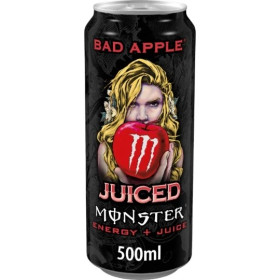 50cl Monster juice bad apple