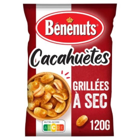 120g cacahuète grillé a sec - Benenuts