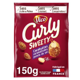 150g curly sweety cacahuètes - Vico