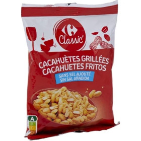 200g cacahuète grillée sans sel Carrefour  Classic