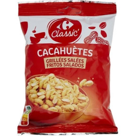 250g cacahuète grillée & salée  Carrefour  Classic