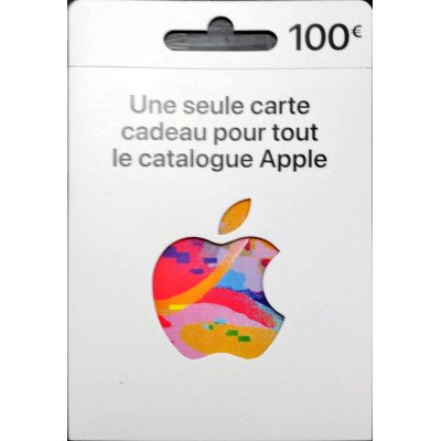 Apple gift card 100€