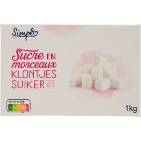1kg sucre en morceaux blanc - Simpl 1kg sucre en morceaux blanc - Simpl