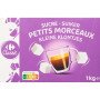 1kg sucre morceaux Blanc petits morceaux  - Carrefour Classic