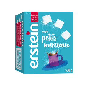 500g petits morceaux  de sucre - Erstein