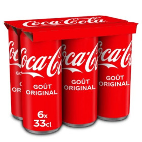 6x 33cl Coca Cola