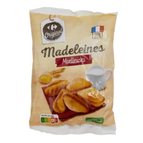 250g Madeleine moelleuse coquille Carrefour Original 250g Madeleine moelleuse coquille Carrefour Original