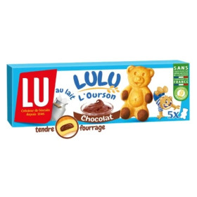 150g 5x Oursons chocolat au lait Lulu 150g 5x Oursons chocolat au lait Lulu