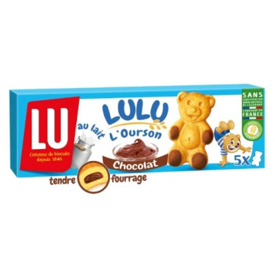 150g 5x Oursons chocolat au lait Lulu