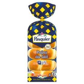 350g 10x Pains au lait Pasquier 350g 10x Pains au lait Pasquier