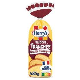 485g Brioche tranchée classique Harry's 485g Brioche tranchée classique Harry's