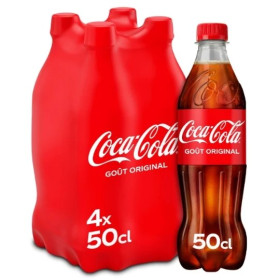 4x 50cl Coca Cola