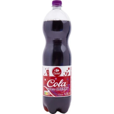 1.5l Cola cerise Carrefour Classic