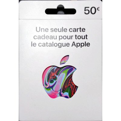 Apple gift card 50€