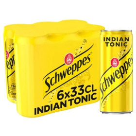 6x33cl Schweppes indian tonic