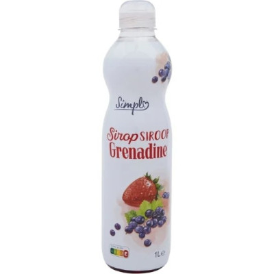 1L Sirop grenadine Simpl
