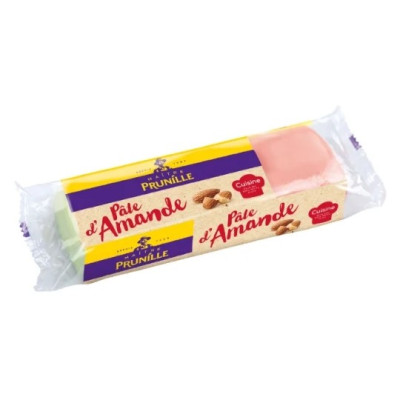 250g pate d'amande tricolore - Maitre Prunille