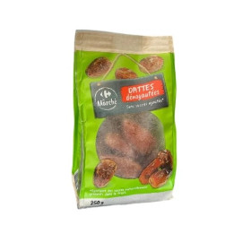 250g dattes dénoyautées  - Carrefour le marché