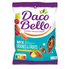 250g sachet mélange graines  fruits - Daco Bello