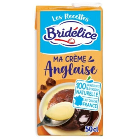 Brique de crème anglaise Bridélice 50 cl
