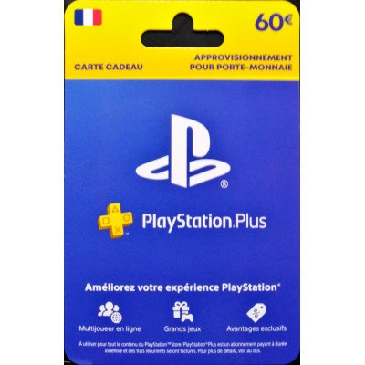 PlayStation plus 60 €