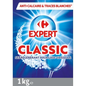 4x 1kg sel régénérant classic Lave vaisselle  Carrefour