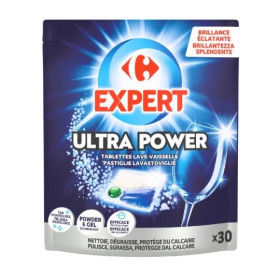 30x tablettes lave vaisselle ultra power -Carrefour Express