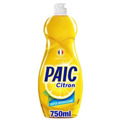 750 ml liquide vaisselle Paic Citron