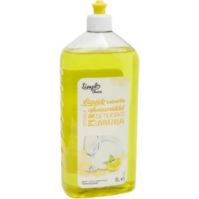 1L liquide vaisselle citron - Simpl 1L liquide vaisselle citron - Simpl