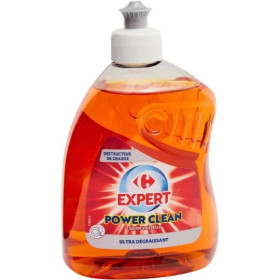 500ml liquide vaisselle orange power clean  - Carrefour Expert
