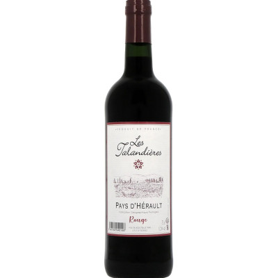 75cl vin Pays d'Hérault rouge Taillandières nm