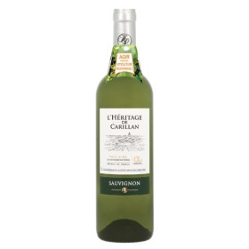 75cl vin IGP Sauvignon blanc - l'Héritage de Carillan 75cl vin IGP Sauvignon blanc - l'Héritage de Carillan