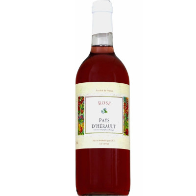 75 cl vin Pays d'Hérault rosé Taillandières NM
