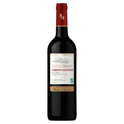 75cl vin IGP Cabernet sauvignon rouge pays d'OC Roche Mazet