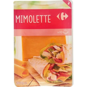 Mimolette tranches 200g Carrefour