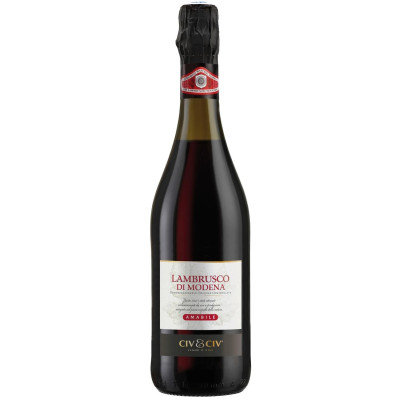 75cl Lambrusco rouge Di Modena