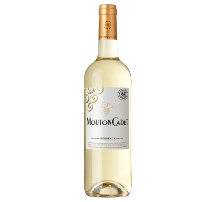 75cl Bordeaux blanc moelleux Mouton Cadet