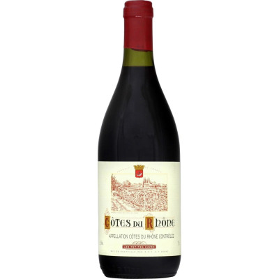 75cl  Cotes du Rhône vin rouge - des Cardiniers