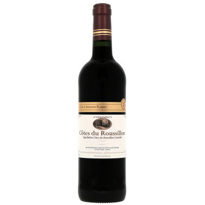 75cl cotes du Roussillon vin rouge - Crf  - La cave d'Augustin Florent